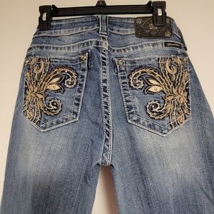 Miss Me, Blue Jeans, Boot cut, Sz 32